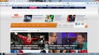 Oglądanie transmisji sport.tvp.pl na odtwarzaczu VLC PL HD