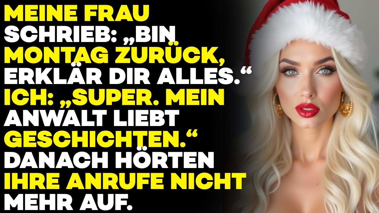 „Bin Montag zurück, erklär später alles.“ Eine Antwort – ihre Anrufe explodierten.