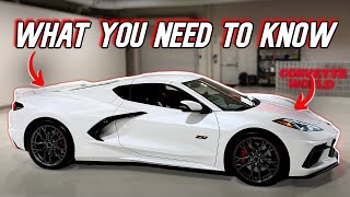 Chevy C8 Corvette 70th Anniversary HTC VS COUPE Interior and Exterior! What You Need To Know