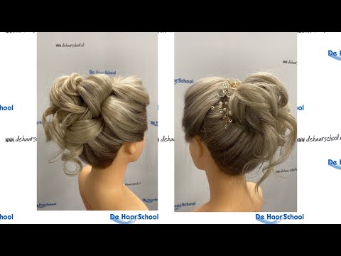 Hoge knot, high bun