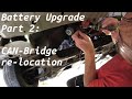 e-NV200 battery upgrade part 2: Fixing minor issues - CAN -Bridge relocation