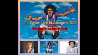 Leo Sayer Live In Glasgow November 2022 Singing Thunder In My Heart