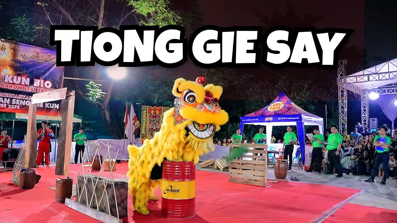 TIONG GIE SAY 🥈 | SINGA JANTAN MENYELAMATKAN SEEKOR MONYET 🐒 DI DALAM GUDANG | KTKB CUP 2024