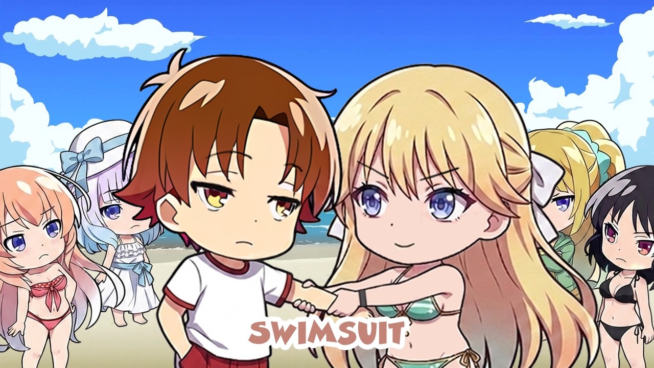 Ayanokoji x Nanase - Swimsuit (Classroom of the Elite) | Anime Characters React to Each Other
