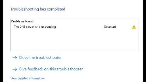 Khắc phục lỗi dns server isnt responding trên windows 10