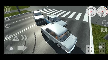 Simple Car Crash Physics Simulator Cop Chases 4