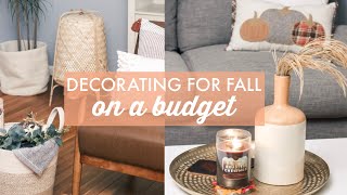 Fall Decorating on a Budget | Fall Home Decor DIYs 2019