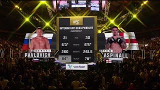 СЕРГЕЙ ПАВЛОВИЧ – ТОМ АСПИНЭЛЛ ВИДЕО БОЯ UFC 295