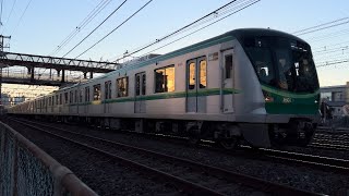 【後期車】1531S 常磐緩行線 東京メトロ16000系16128F編成 各駅停車 我孫子行 北松戸～馬橋間 通過 A0127-14