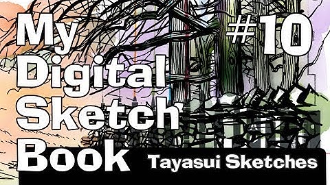Pen & Ink  with wash  in Tayasui Sketches - My Digital Sketchbook #10