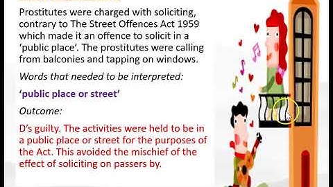 Statutory Interpretation - The Mischief Rule