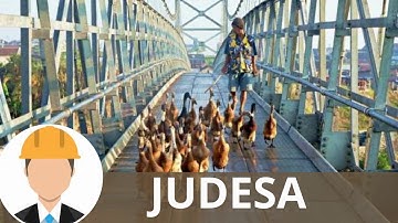 TEKNOLOGI JUDESA JEMBATAN GANTUNG UNTUK DESA (WOW SUNGGUH MENAKJUBKAN)