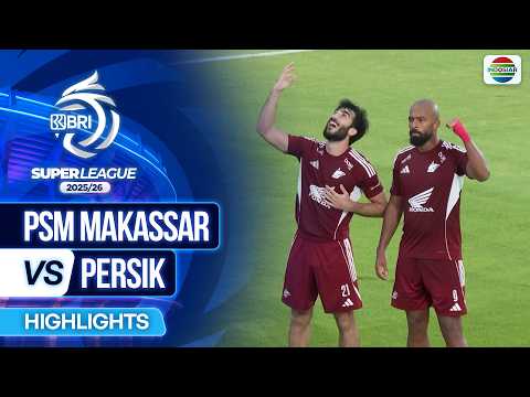 PSM Makassar VS Persik - Highlights | BRI Super League 2025/26 — football highlights