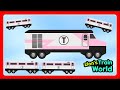 Labo brick train 756 mbta commuter rail