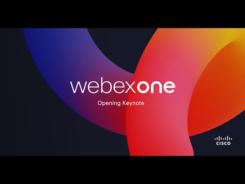 WebexOne EMEA Opening Keynote