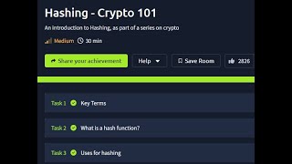 Hashing - Crypto 101 - Tryhackme