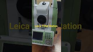Leica Total station use #construction #civilengineering #viral #Leica total station #Total station
