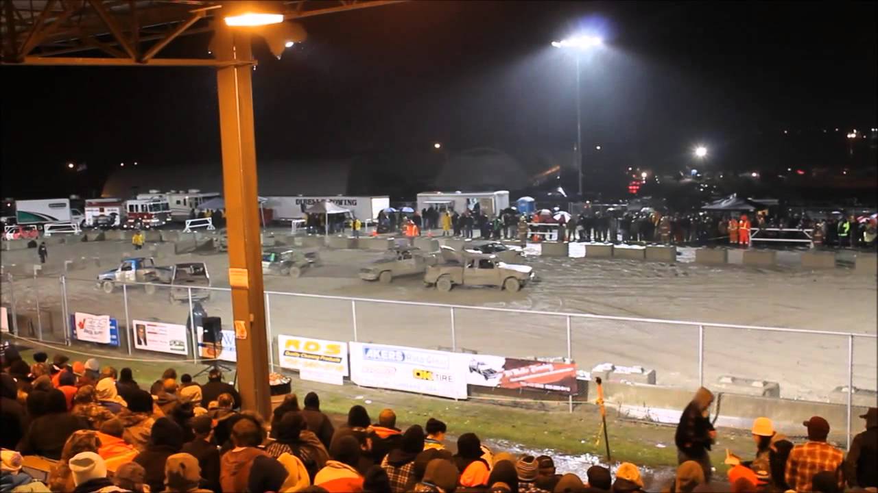 demolition derby 2015 FALL BRAWL 6 DEMOLITION DERBY MINI TRUCKS