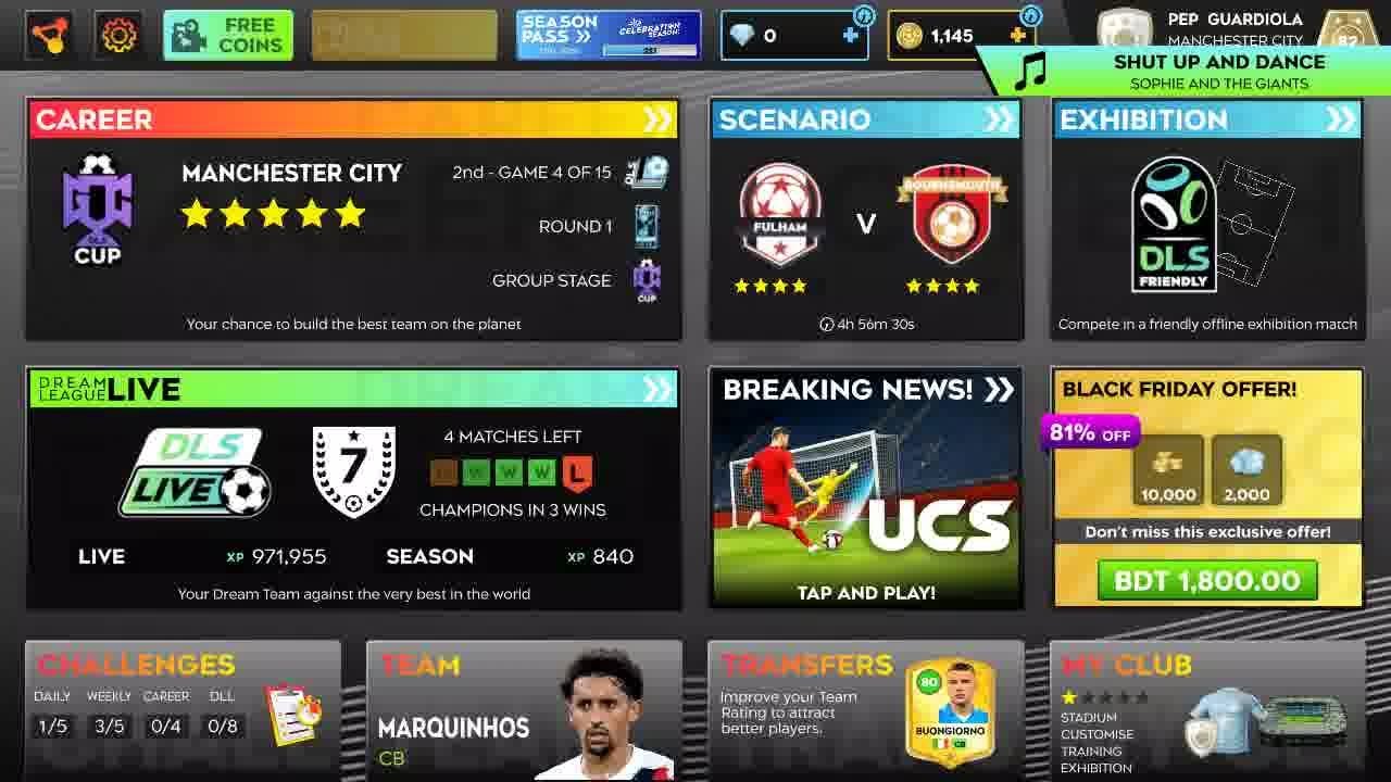 Dls 2026 gameplay newcastle vs manchester city