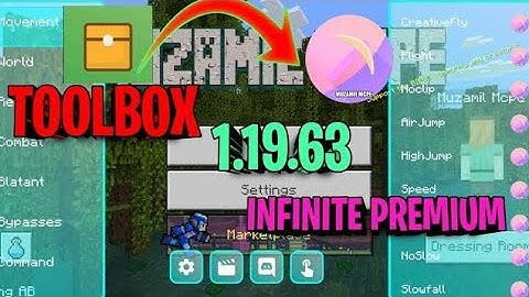 Toolbox For Minecraft 1.19.63 Infinite Time 2023 [ Minecraft Mod Menu ]