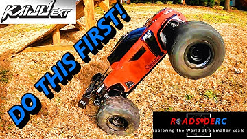 DO THIS FIRST!  Redcat Kaiju EXT | Top 10 Things To Do Before You Drive!
