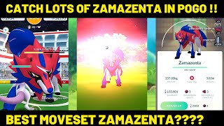 Best moveset for Zamazenta in Pokemon GO