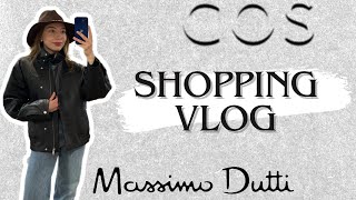 ШОПІНГ ВЛОГ | ПРИМІРКА MASSIMO DUTTI ТА COS | ТРЕНДИ ВЕСНИ 2024