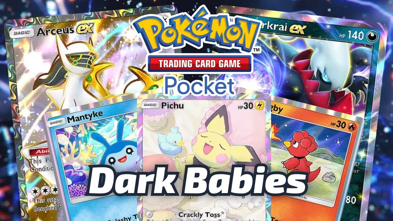 Arceus Darkrai Babies are SUPER AGGRO! | Pokémon TCG Pocket Deck Highlight