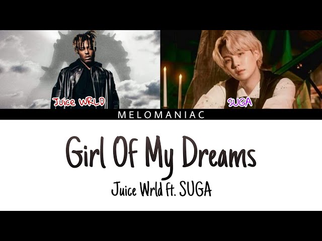 Juice WRLD 'Girl Of My Dreams' (with SUGA from BTS) [Color Coded Lyrics Eng/Rom/Han] class=
