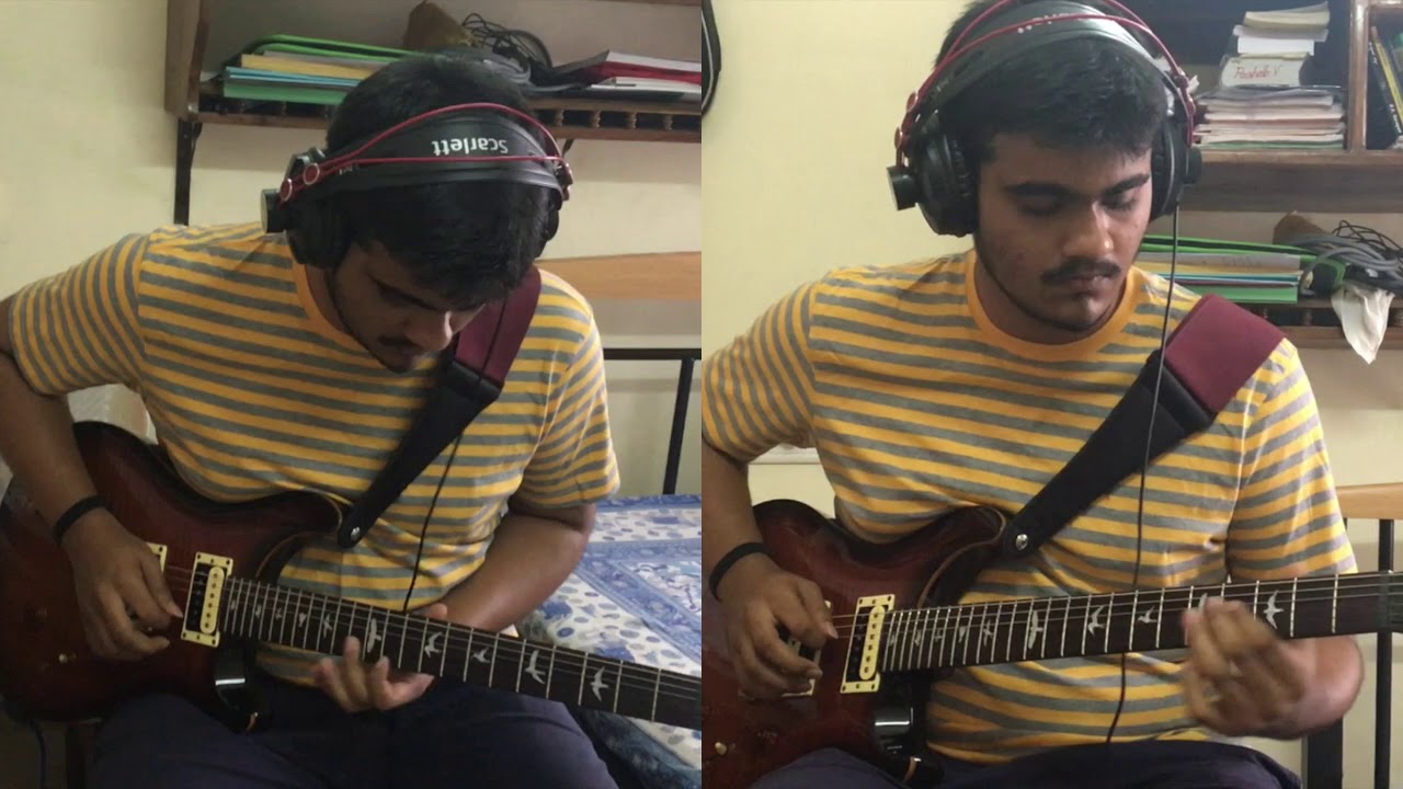 Poomalaye Thol Serava  Pagal Nilavu  Ilayaraja  Guitar Cover  RushabV