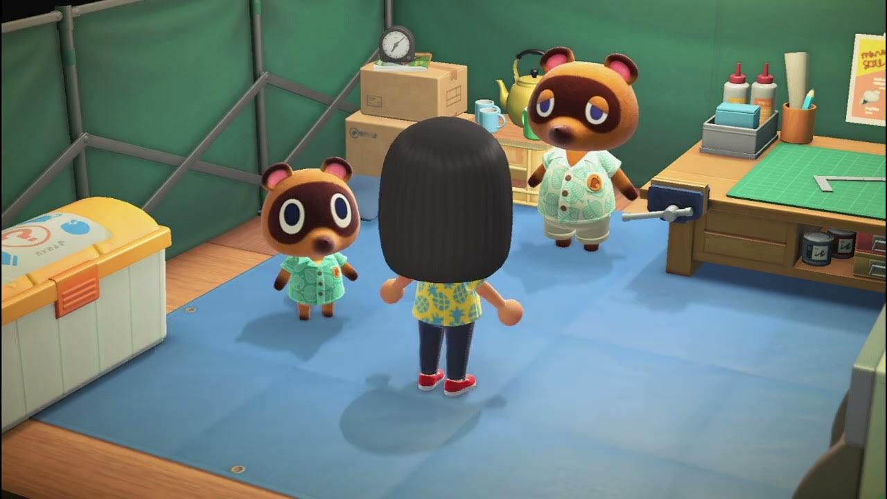 Animal crossing New horizon beginning DIY Workbench YouTube
