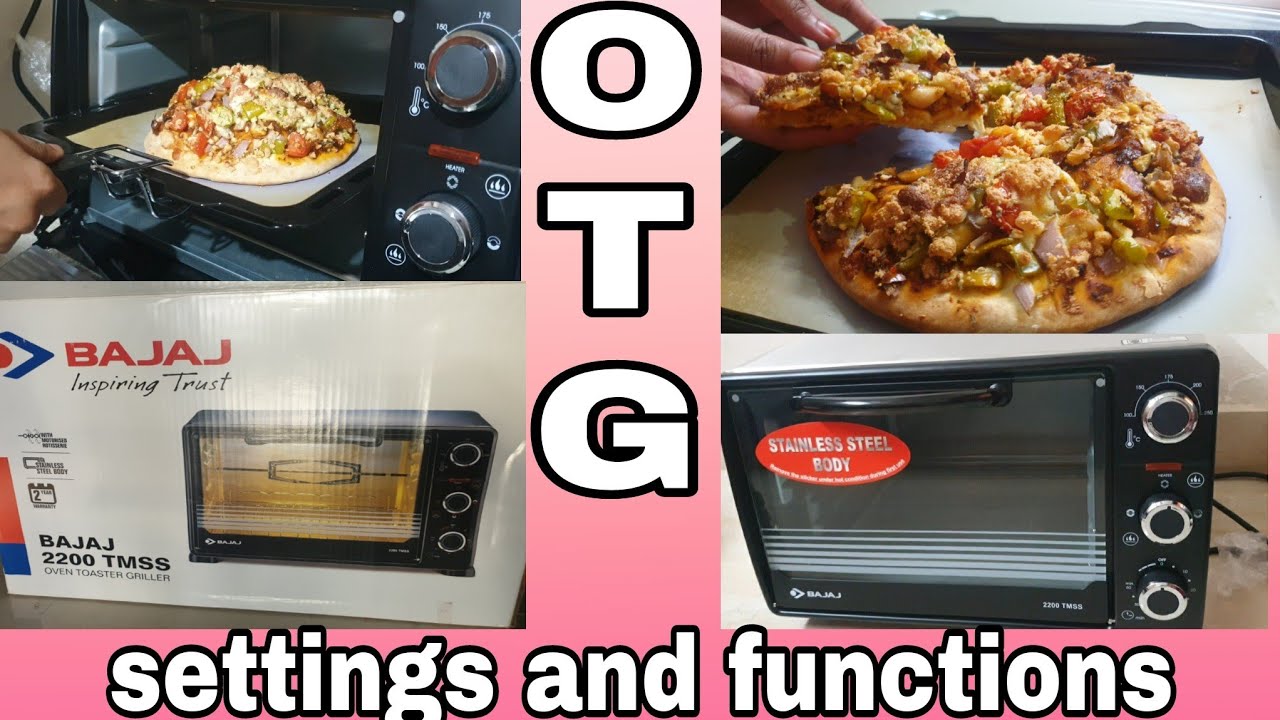 How to use an OTG beginners/Bajaj 2200 TMSS Oven Toaster griller