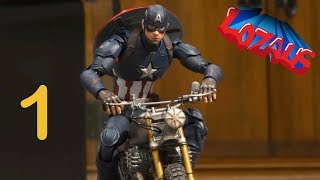 CAPTAIN AMERICA Stop Motion Action Video screenshot 4