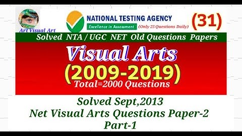 Net Visual Arts Solved Sept,2013 Questions Paper-2 Part-1