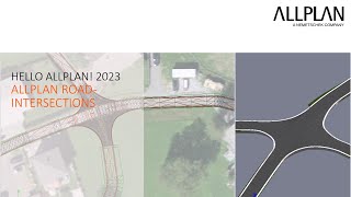 Hello ALLPLAN! 2024 - Road Intersections