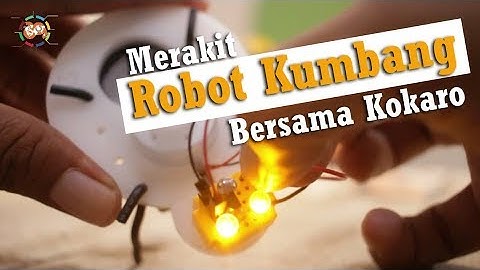 Menjadi Anak Kreatif | Merangkai Robot Kumbang Bersama Kokaro | Komunitas Kampung Robot