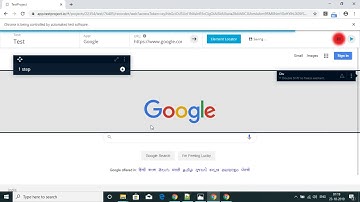 Record Web Test Automation using TestProject Platform