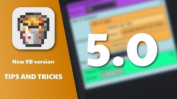 NEW 5.0.0 BETA VISUAL BUKKIT UPDATE.... Tips and Tricks