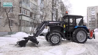 Уборка улиц после прошедших снегопадов будет продолжена