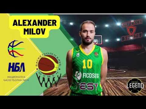 Alexander Milov Highlights 2021/22 || BC Shumen || Bulgaria NBL || Professional Scorer