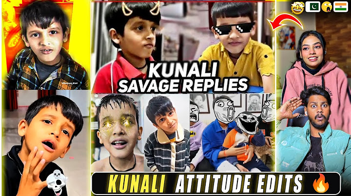 Reaction on Kunali Joshi Attitude edits 🔥 |  Ghar Ka Ek Lota Mard😈