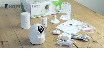 Konig Smart IP Camera Set 1080P SAS-SETIPC011W installation