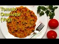 Tomato omelette veg  eggless  ovalshelf