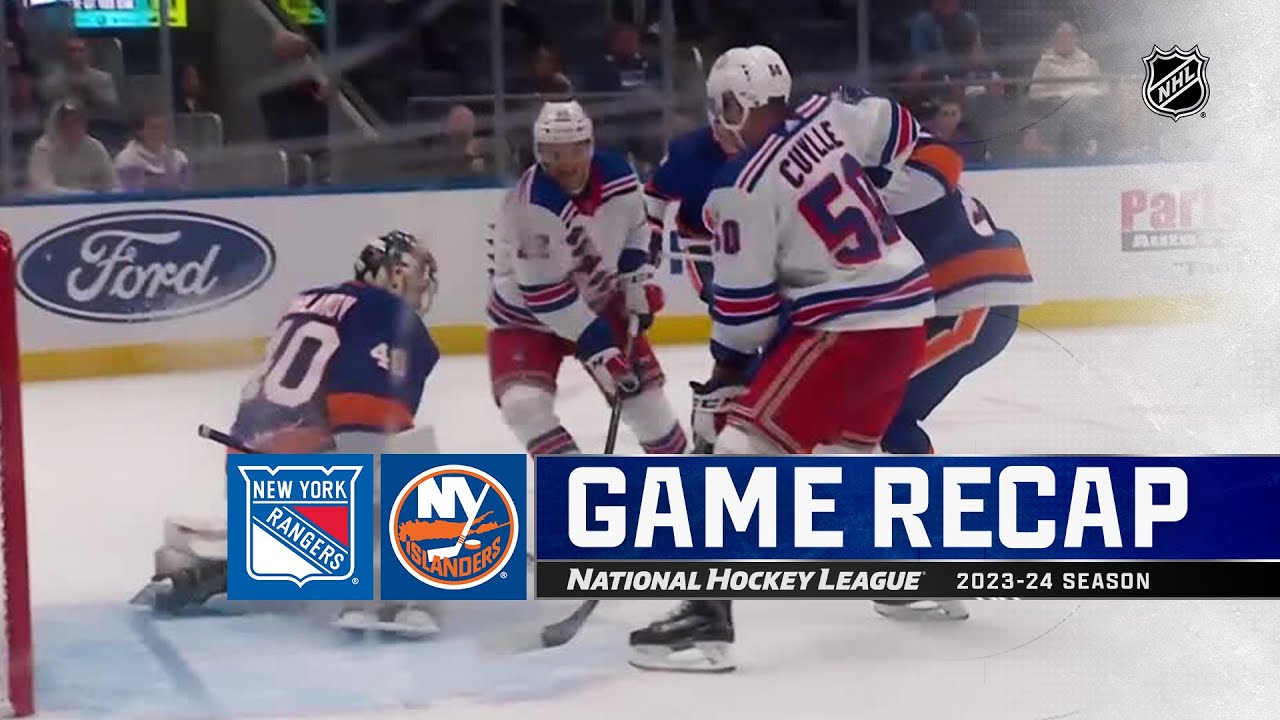 Rangers Islanders 9/30 NHL Highlights 2023