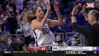 No. 14 Oklahoma vs Kansas State Women's Basketball Highlights