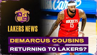 Demarcus Cousins Returning To Lakers Youtube