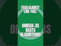 Focus foods? Protein first sugar last. Brain fog starts in gut.