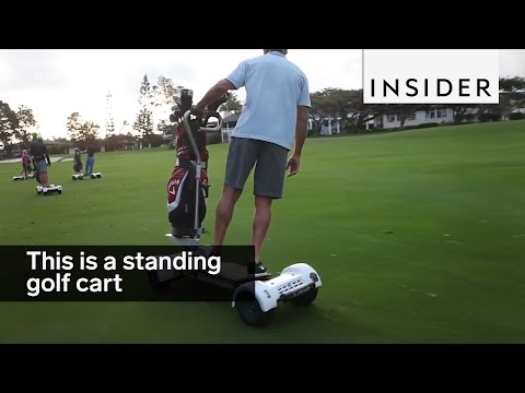 skateboard golf buggy