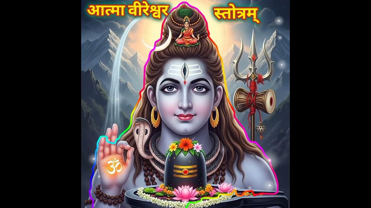 #आत्मा वीरेश्वर स्तोत्रम्/🔱🕉️🌙🌿🌼🔱🌙🕉️