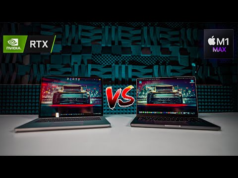 M1 Max 14 vs RTX Surface Laptop Studio - Showdown!